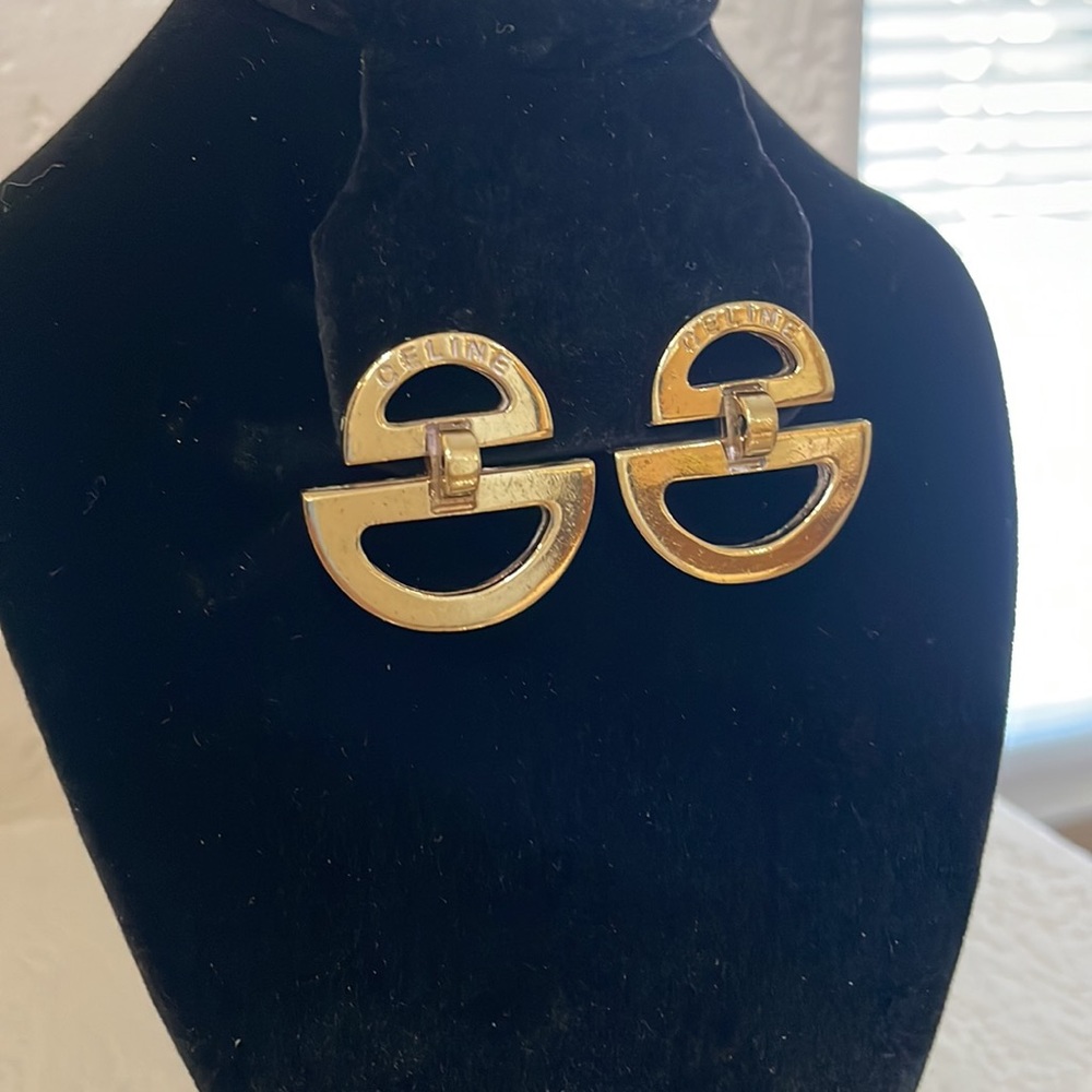 🔥🔥Vintage Celine Earrings (Clip-on) - Picture 3 of 5